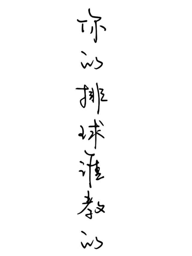 [排球]你的排球谁教的